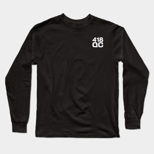 Quebec City 418 Long Sleeve T-Shirt